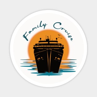 Family Cruise Magnet